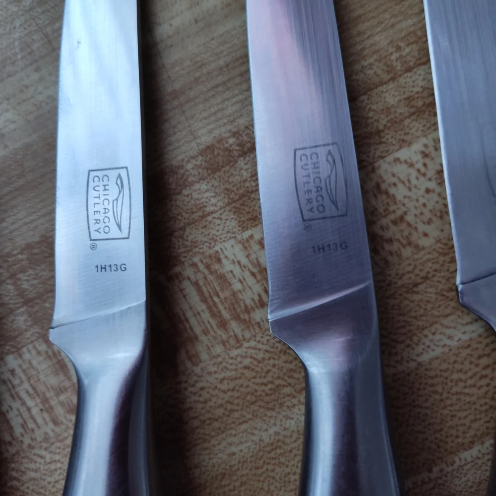 Chicago Cutlery Six-piece Stainless Steel Steak Knife Set Excel Cond * See Photo